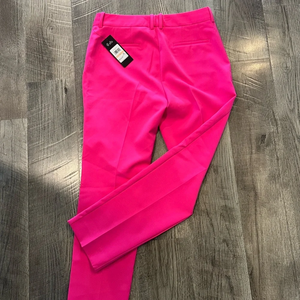 Karl Lagerfeld Bright Pink like new straight leg Trousers - Picture 5 of 5